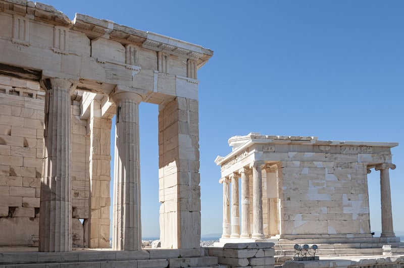 Ancient Ruins in Athens, Greece